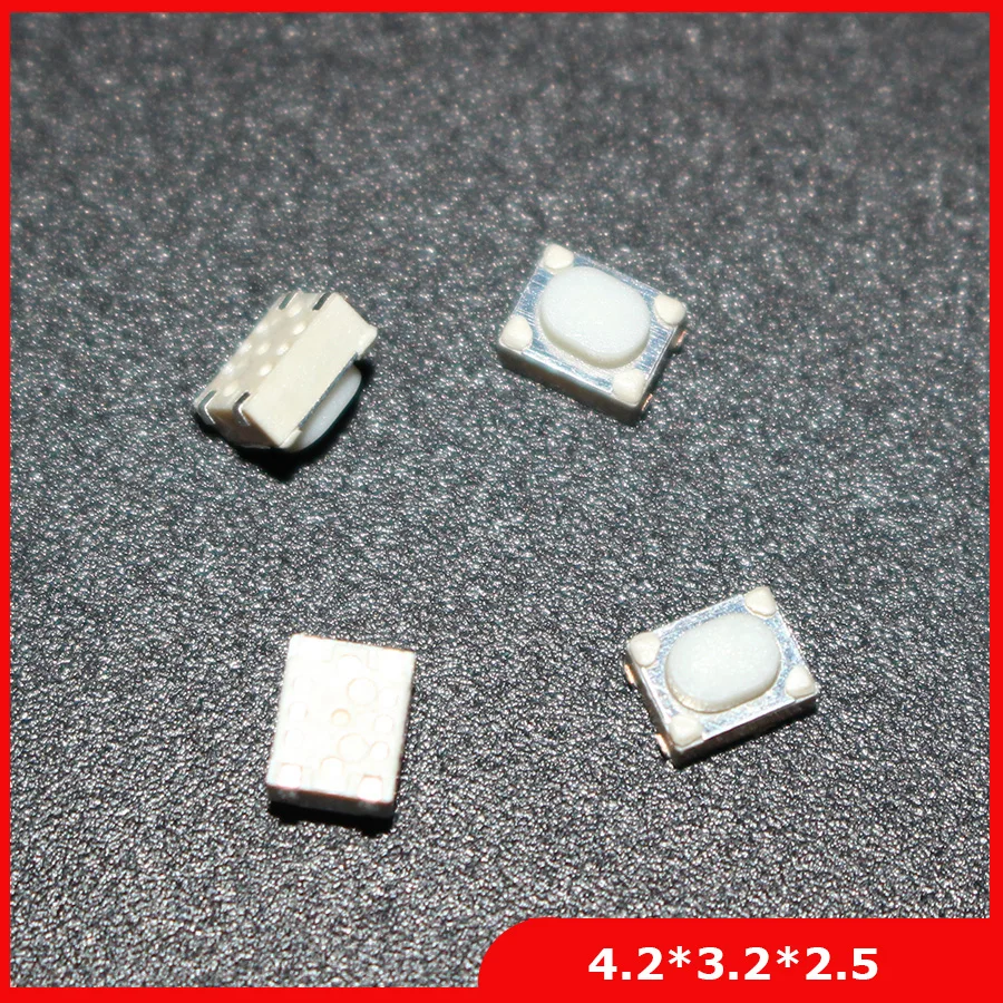 

FREE SHIPPING 10PCS ALPS SKRP SKRPABE010 4.2X3.2X2.5 Car key Remote Control Tact Mini Push Button Switch Micro Switch