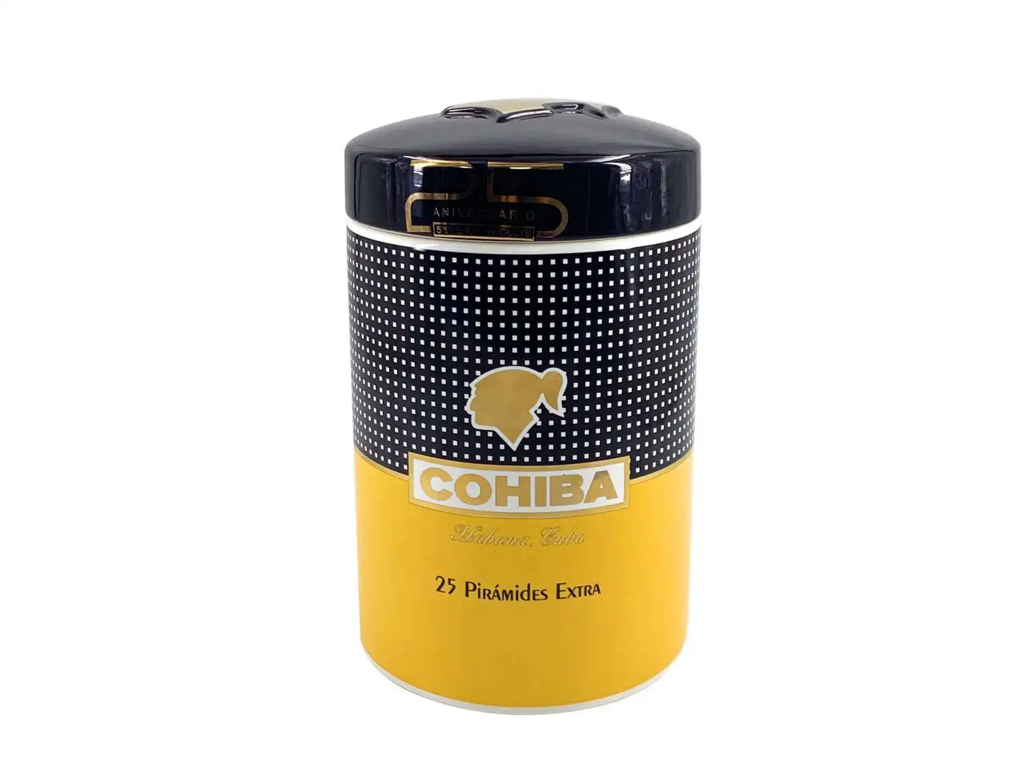 Классический чехол для сигары COHIBA желтый электронной сигареты керамическая