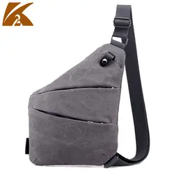 Модная холщовая мужская сумка на грудь Повседневная однотонная поясная сумка легкая поясная сумка высокого качества Дорожная сумка на