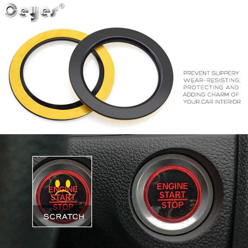 Car Start Engine Button Key Ring for CIVIC (24)