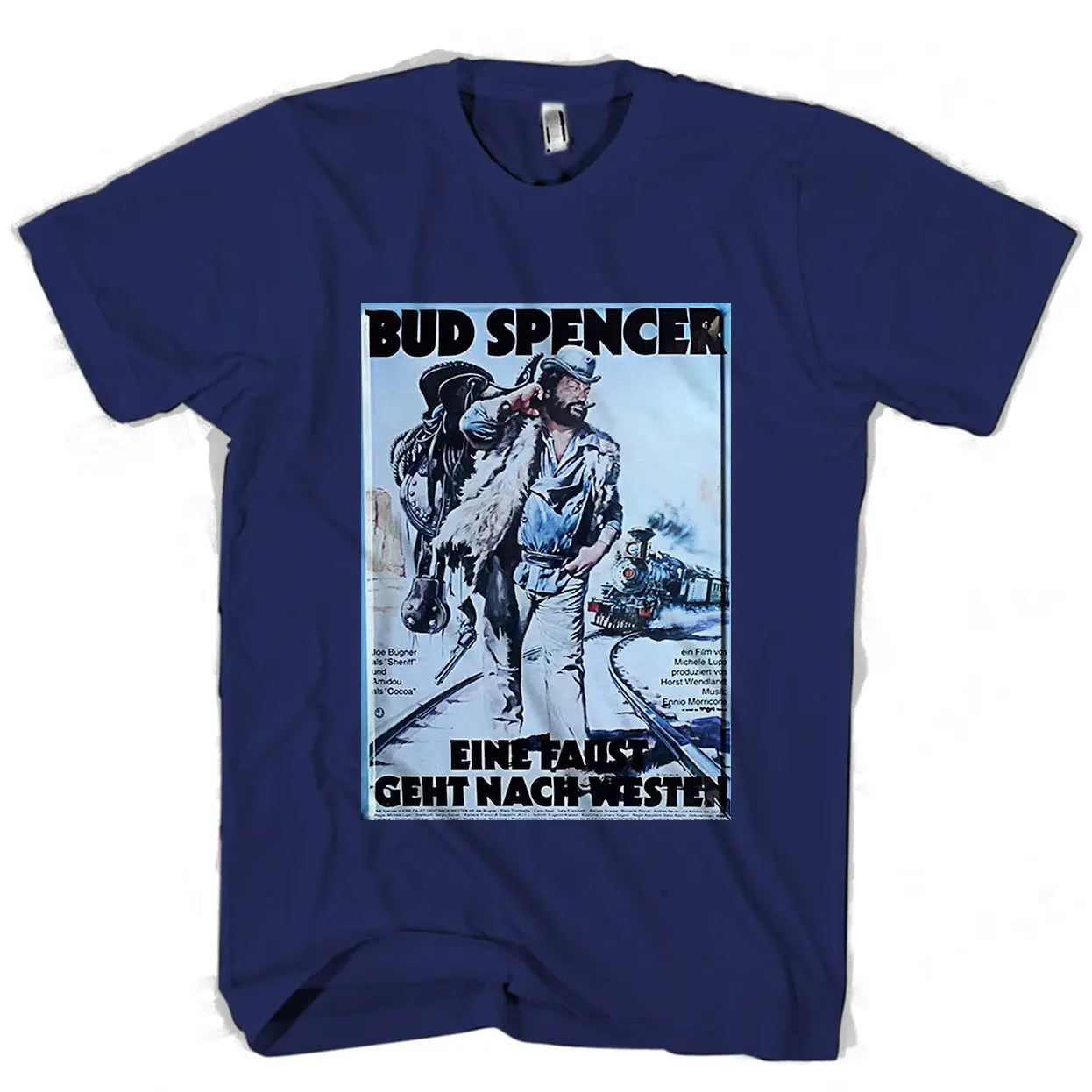 

Bud Spencer Metal Art Poster Men's / Women's T Shirt Men Tshirt Short Sleeve Print Casual Breaking Bad Print T Shirt For Men