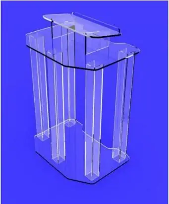 Acrylic pulpit / acrylic Podium / lectern / pulpit / acrylic