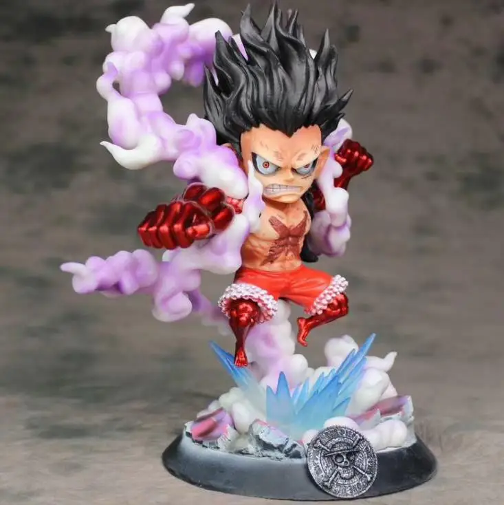 

Anime One Piece Snake Man Gear Fourth Monkey D Luffy Cool Figure PVC Action PVC Model Doll Toys for Children Gift With Box 19cm