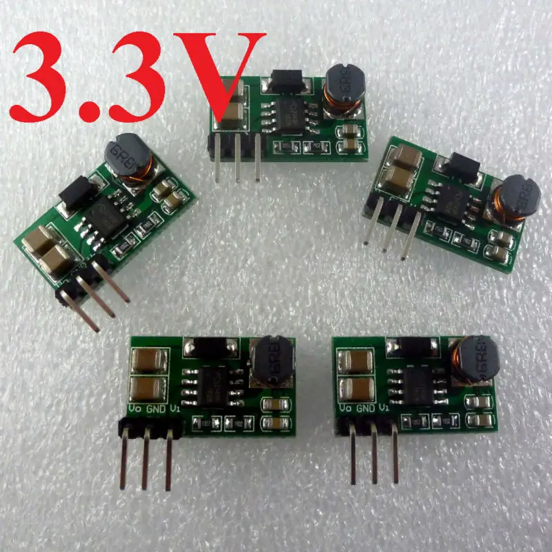 DD0606SA_3V3* Чехлы для айфонов 5 5 шт. 1-3,3 до 3,3 постоянного/переменного тока импульсный повышающий доска Мощность модуль питания для Bluetooth Wifi RF Беспроводной доска