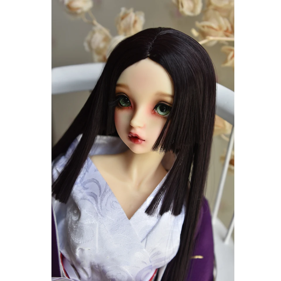 Bybrana Bjd парик Sd куклы высокотемпературные волосы для девочек Супер элегантные и
