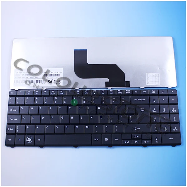 Black US Laptop Keyboard for Gateway NV52 NV53 NV58 DT85 LJ61 LJ63 LJ65 LJ67 LJ71 LJ73 LJ75 TJ61