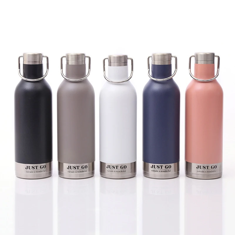 

UPORS Thermo Bottle 500ml Stainless Steel Tumbler New Portable Double Wall Insulated Vacuum Flask Leak Proof Sport Water Bottle
