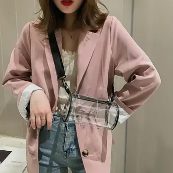 

Transparent PVC Printed Letters Cylinder Designer Shoulder Bag Clear Jelly Beach Bags For Women Candy Messenger Crossbody Bags