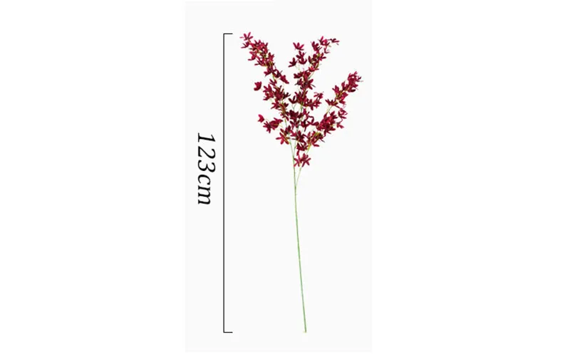 Flone Wedding Cherry Decoration Artificial Silk Flower Branch Fake Flowers Birthday Party Living Room Decoration Accessories (41)