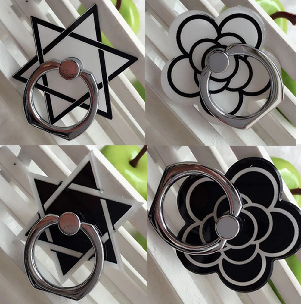 Universal Finger Ring Smartphone Mobile Cell Phone Hand Pentagram Desk Stand For iPhone 6 Xiaomi mi8 Holder