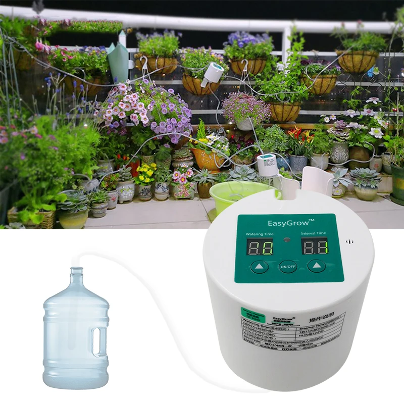 

Automatic Watering Device Drip Intelligent Family Garden Care Timer Irrigation Controller System Irrigation Garden Hose 35