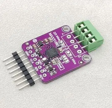 

MAX31865 PT100 To PT1000 RTD-to-Digital Converter Board Temperature Thermocouple Sensor Amplifier Module 3.3V 5V For Arduino