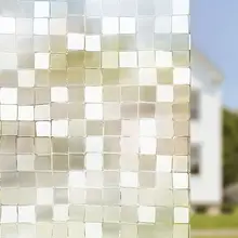 3D без клея статические окно конфиденциальности фильм декоративные Стекло мозаика фильм 60x200 см