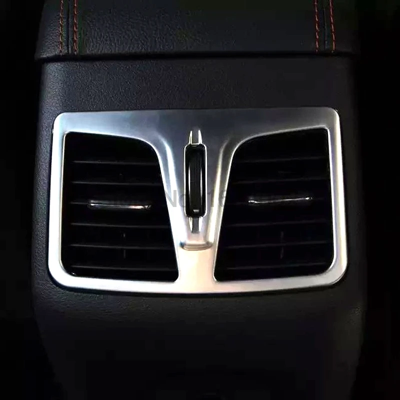 Для Hyundai Sonata 2015 2016 автомобильный матовый хромированный интерьер передний + задний
