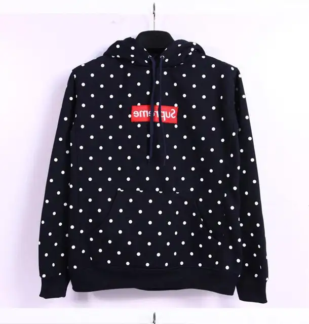 supreme dotted hoodie