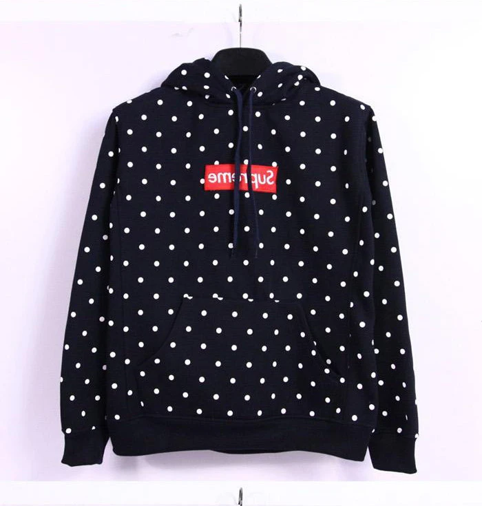 Polka dot sweatshirt mens Clearance
