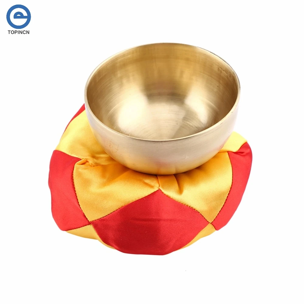 1 Set Buddhism Singing Bowl+Cushion+Wood Stick Tibetan Buddhism