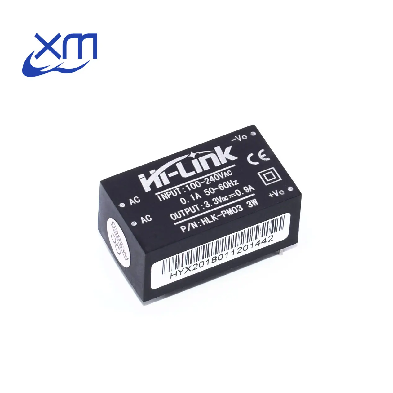 

HLK-PM03 AC-DC 220V to 3.3V Step Down Buck Power Supply Module Intelligent Household Switch Converter