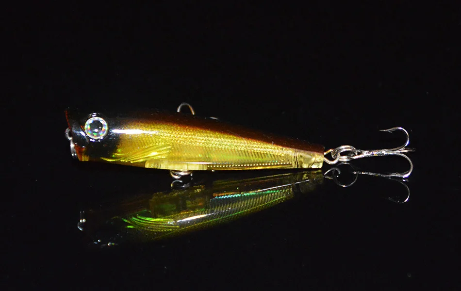 Popper Wobblers Fishing Lures Wobbler Lure Artificial Bait Peche For Fish Tackle With Hooks Sea 3D Eyes  Bait Crankbait Poper (3)