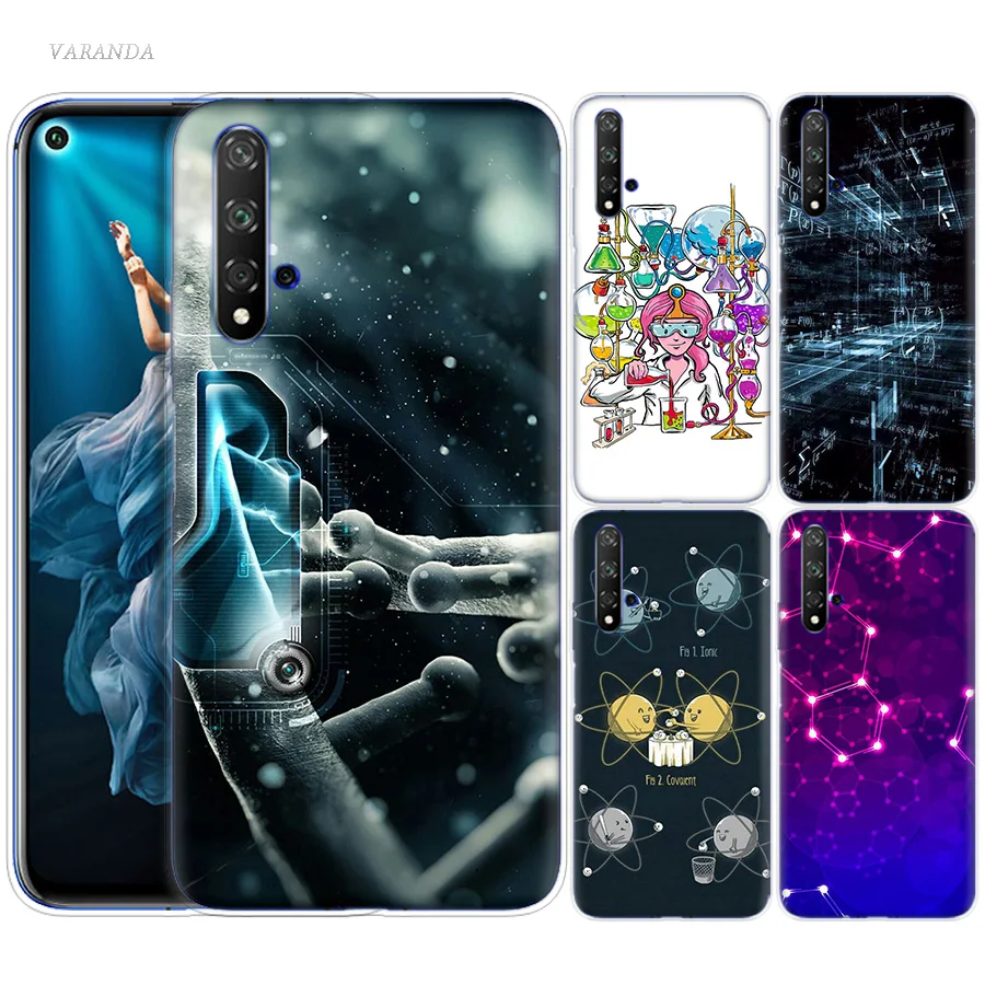 

Biology and Chemistry Case for Huawei Honor 8X 8C 8 9 10 20 Play 8A lite Pro V20 Y9 Y7 Y6 Y5 Prime 2018 2019 Silicone Phone Bags