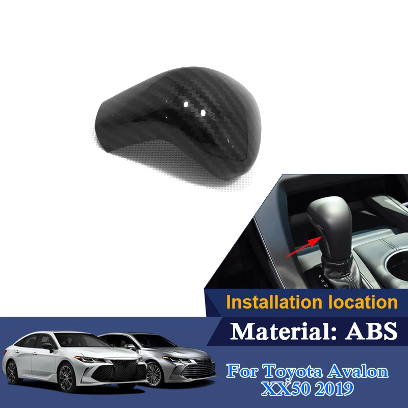 Крышка рычага переключения передач для Toyota Avalon XX50 2019 Хромированная ручка из