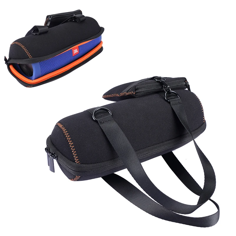 Funda protectora portátil de neopreno para JBL Charge 3 Charge3, accesorios para altavoces Bluetooth, espacio Extra para enchufar y Cables|case for|case for jblcase case - AliExpress