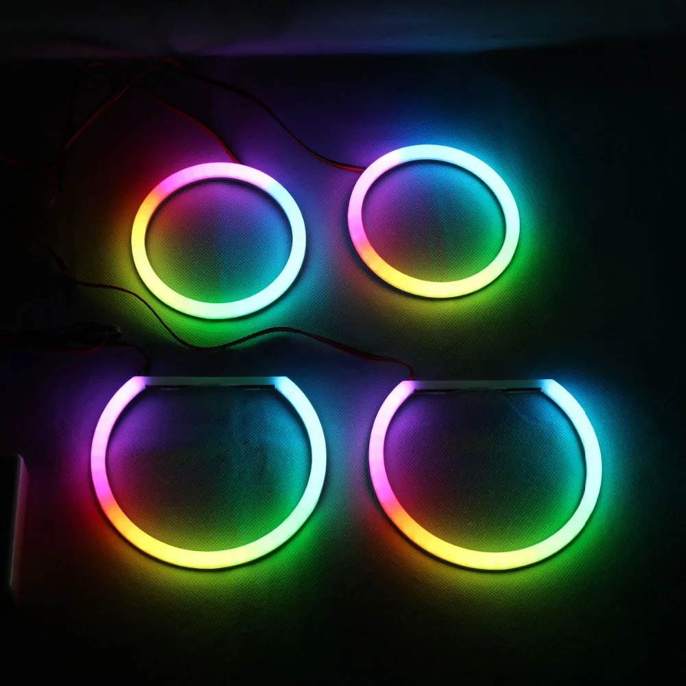 BMW Angel eyes RGBW Bluetooth 2