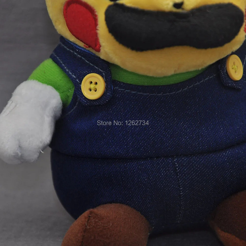 EMS 30/лот " Cos Super Mario Bros Luigi Mario Pikakchu плюшевые мягкие Подарки Игрушка, фигурка куклы