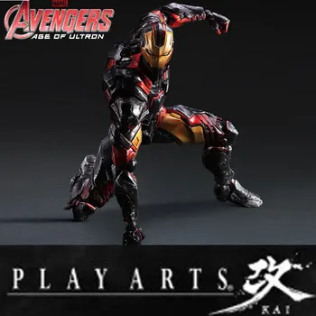 

Play Arts Kai Square Enix Stark Hulkbuster Mavel Avenger Ironman Iron man Figma Movable Action Figure Doll Model Collection
