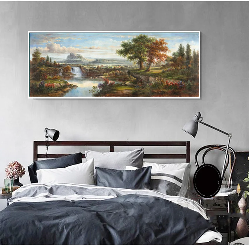 

Landscape Oil Painting Picture HD Prints on Canvas Wall Art Picture Home Decor Living Room Art Deco Paintings