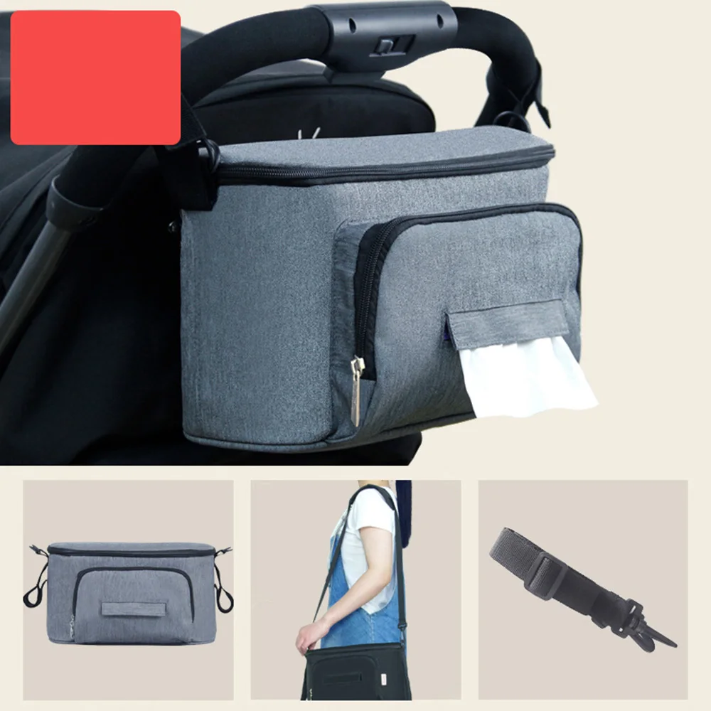 Аксессуары для детской коляски подвесная сумка для хранения большая емкость для хранения подгузников многофункциональная Дорожная сумка