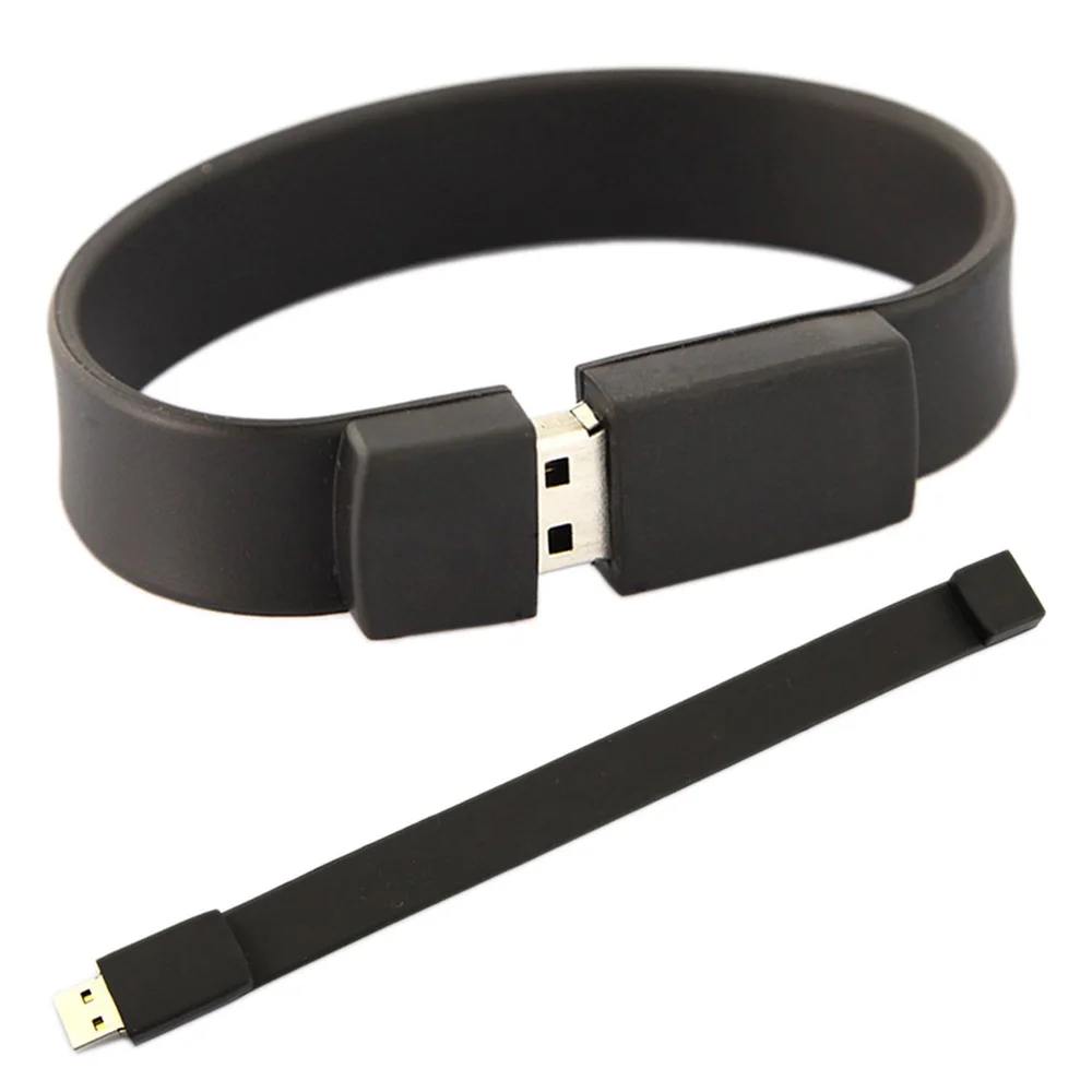 Fashion Silicone Bracelet USB 2.0 Flash Memory Drive 8GBin USB Flash