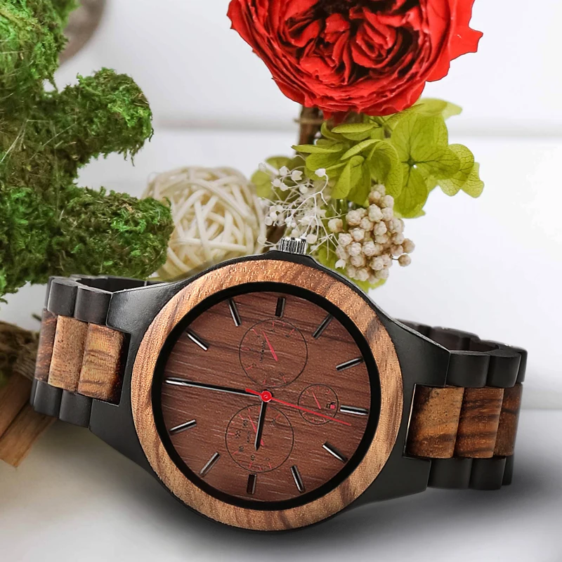 GNART relogios masculino деревянные часы мужской дешевые наручные часы большой для мужчин S подарки дерево часы Роскошные на заказ наручные ч