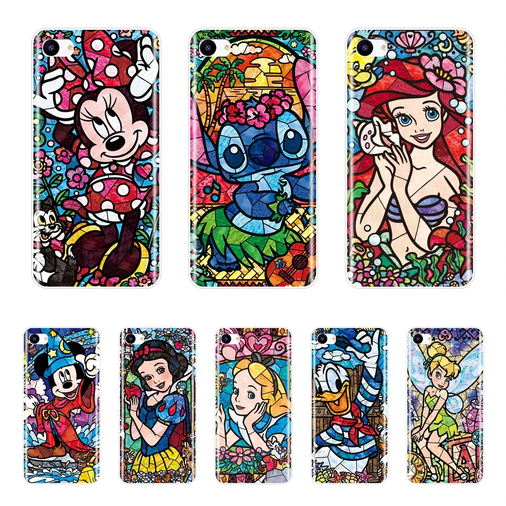 

Phone Case Silicone For Meizu 15 Lite 16 Plus 16th 16x Mickey Minnie Mouse Stitch Soft Cover For Meizu U10 U20 Pro 6 7 Plus