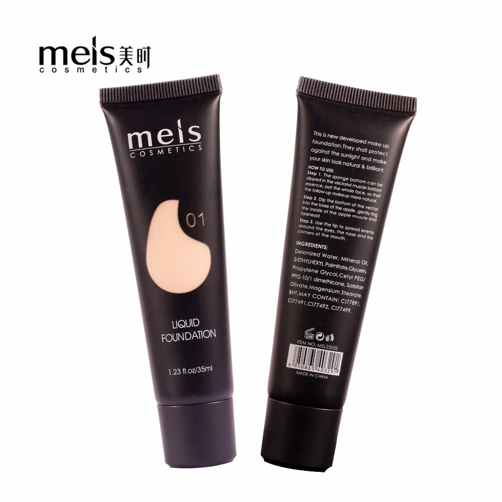 

MEIS Full Cover Matt Liquid Foundation Makeup Face Base Long Lasting Concealer Primer BB Cream Make Up Cosmetics 35 ml MSL25035