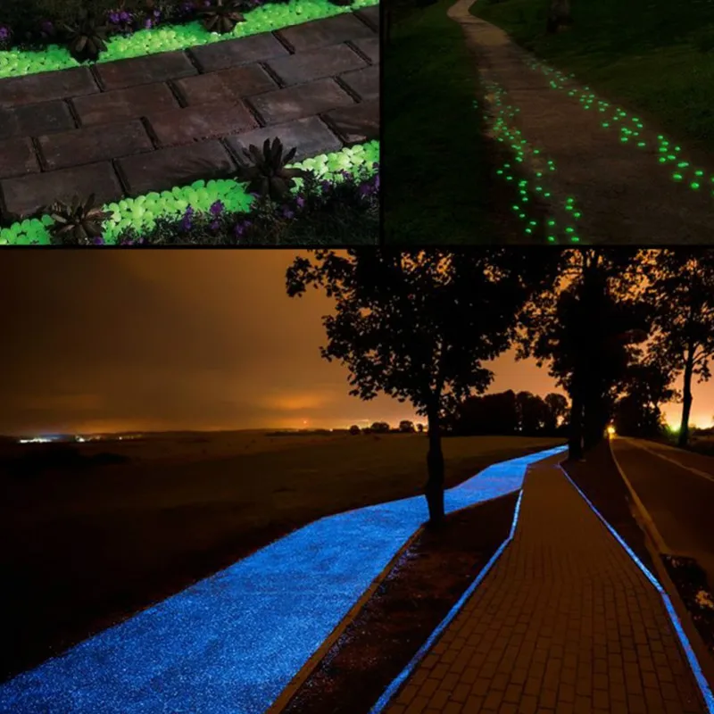 

20Pcs Glow In The Dark Luminous Pebbles Stones for Wedding Party Event Supplies Gardening Swimming Pool Bar Decoration Rocks@1