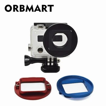 

ORBMART Aluminum Alloy 52MM Diameter UV Lens Filter Adapter Ring For GoPro Hero 4 3+ Sports Action Camera