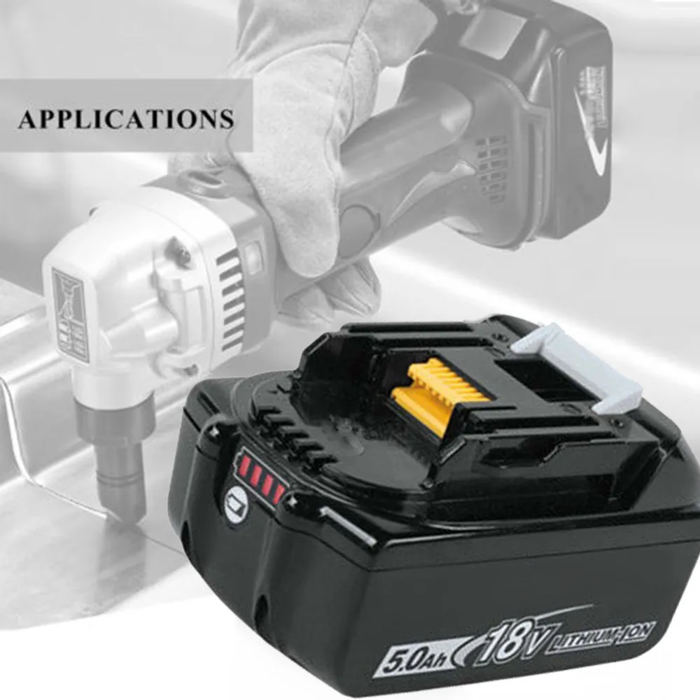 

New Replacement For Makita 18V Replace Battery 5.0AH Lithium For Makita BL1860 BL1860B Fast Ship 29.269
