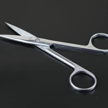 Хирургические ножницы из нержавеющей стали с прямым изгибом, медицинские, аварийные, брезентовые, полевые, оборудование, правила стрижки, Emt