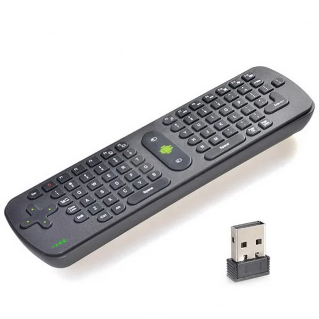 Best Offers Measy RC11 2.4G Wireless Fly Air Mouse Keyboard Gyro Handheld Remote Control for Android TV BOX Tablet Mini PC