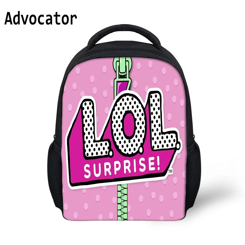 ADVOCATOR L.O.L Surprise Doll Print Children School Bag for Girls Mini School Bag Kindergarten Students Bookbag Infantil Mochila ADVOCATOR L.O.L Surprise Doll Print Children School Bag for Girls Mini School Bag Kindergarten Students Bookbag Infantil Mochila