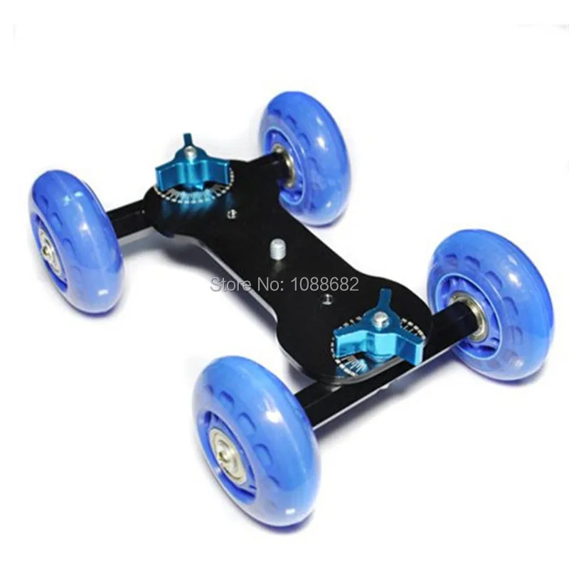 Mini Desktop Camera Rail Car Table Dolly Skater (3)