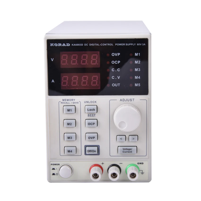 

KA6003D High Precision The Lab programmable Adjustable Digital Regulated power supply DC Power Supply 60V/3A mA 4Ps