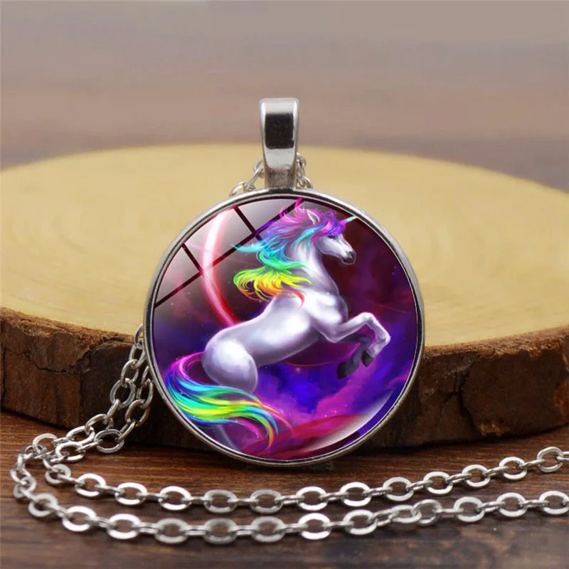 

Stone Necklace Alloy Pendant Vintage Sweater Chain for women