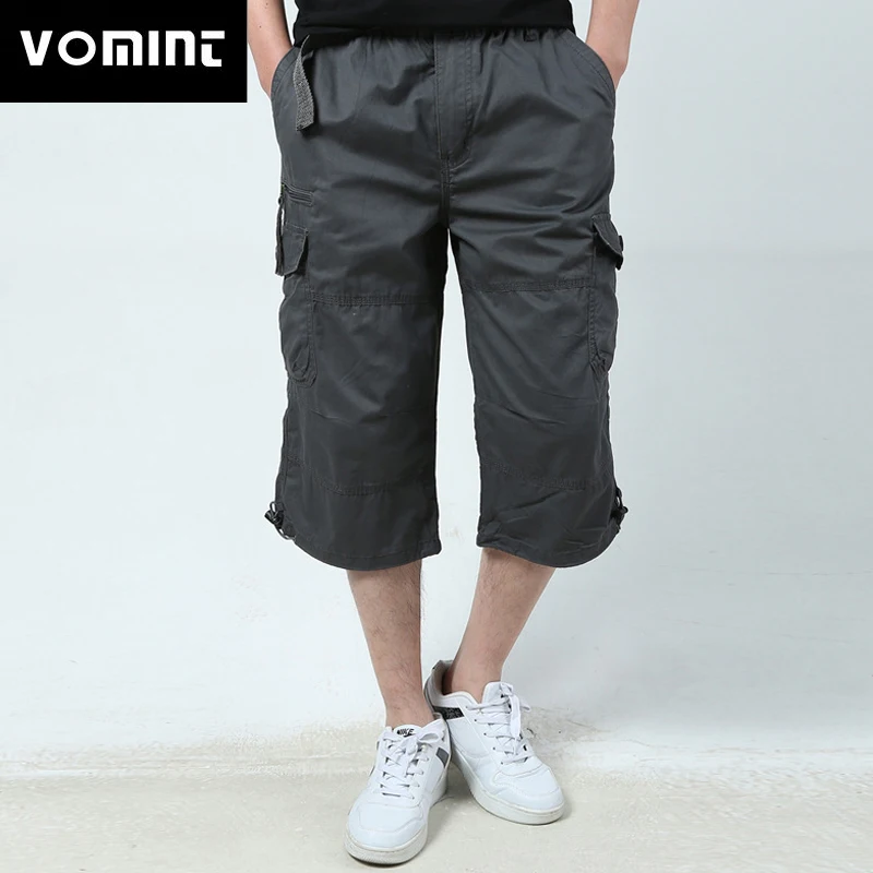 

VOMINT Camouflage Men Cargo Shorts New Mens Casual Shorts Loose Work Shorts Man Military Short Pants Plus Size S-5XL