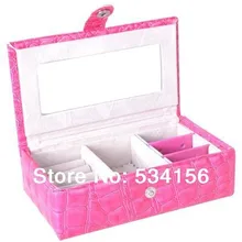 Портативная шкатулка для украшений кожаная шкатулка для украшений принцесса туалетный подарок на день рождения сумки подарок на день матери