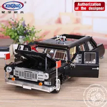 XINGBAO, 03003, 2327 шт, блок, подлинный, креативный, MOC Technic, серия, HongQi Master Car, набор, строительные блоки, кирпичи, игрушки, модель