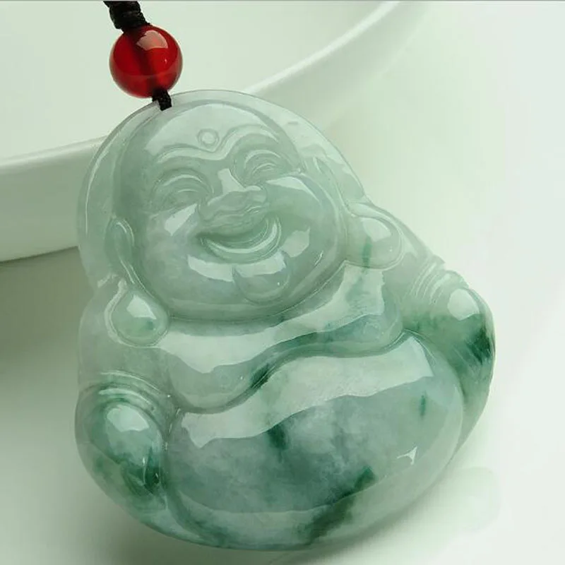 Fine jewelry natural handmade carved Laughing Buddha necklace pendant Lovers' Pendants Amulet Jewelry/ Fine jewelry natural handmade carved Laughing Buddha necklace pendant Lovers' Pendants Amulet Jewelry/