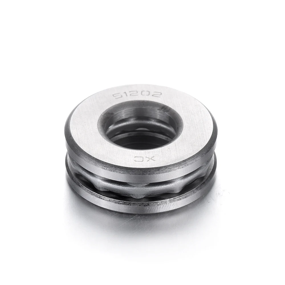 

6pcs 51202 Flat Thrust Ball Bearings Bearing Steel 15x32x12mm For Crane Hook Jack Low Speed Reducer Accessories Bearings