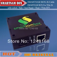 gsmjustoncct The Newest version Smart Sam box with 26 pcs Cables For Samsung Unlocking&Repair&Flash Phone